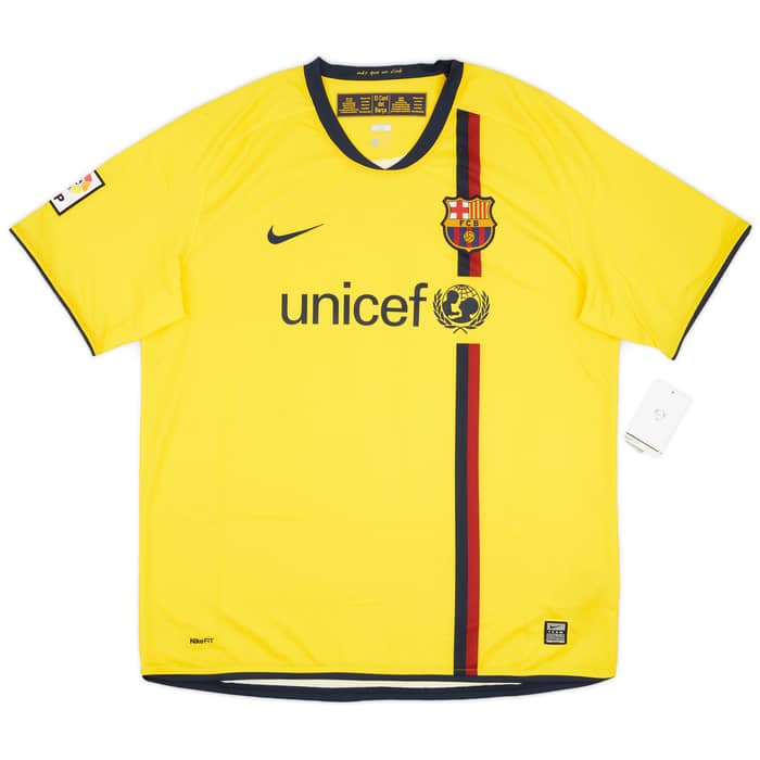 2008-10 Barcelona Away Shirt Messi #10 (XL)
