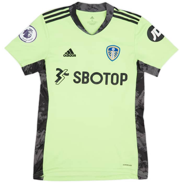 2020-21 Leeds United GK S/S Shirt Meslier #1 - 8/10 - (S)