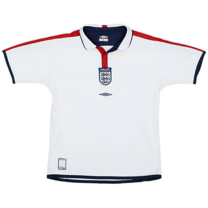 2003-05 England Home Shirt Rooney #9 - 5/10 - (M.Boys)