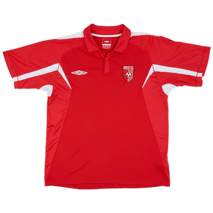 2006 Derry City Umbro Polo Shirt - 8/10 - (M)