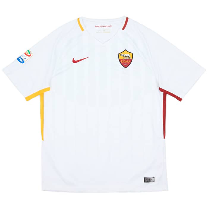 2017-18 Roma Away Shirt Castan #55 - 8/10 - (L)