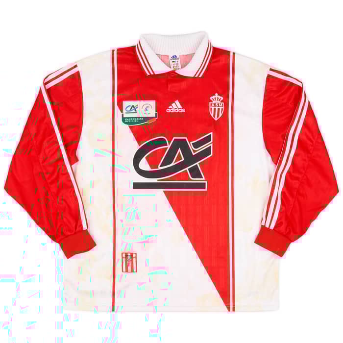 1996-98 Monaco Match Issue Home Shirt #16