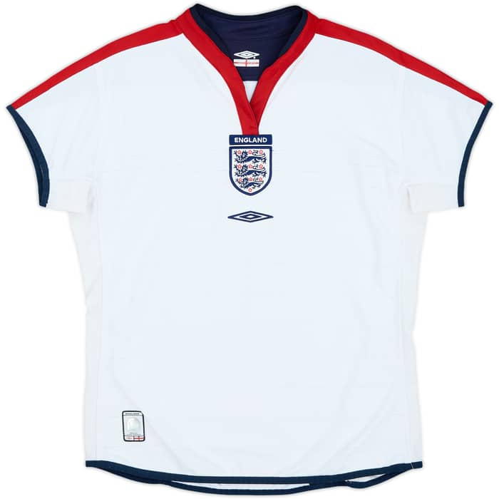 2003-05 England Home Shirt - 6/10 - (Women's M)
