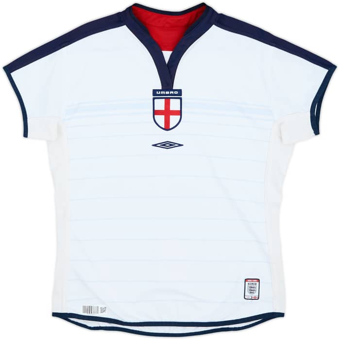 2003-05 England Home Shirt - 6/10 - (Women's M)