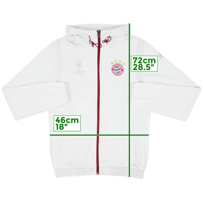 2016-17 Bayern Munich adidas CL Hooded Track Jacket - 7/10 - (S)