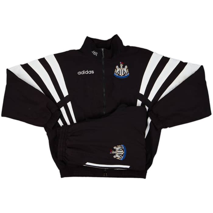 1995-96 Newcastle adidas Tracksuit - 7/10 - (S)