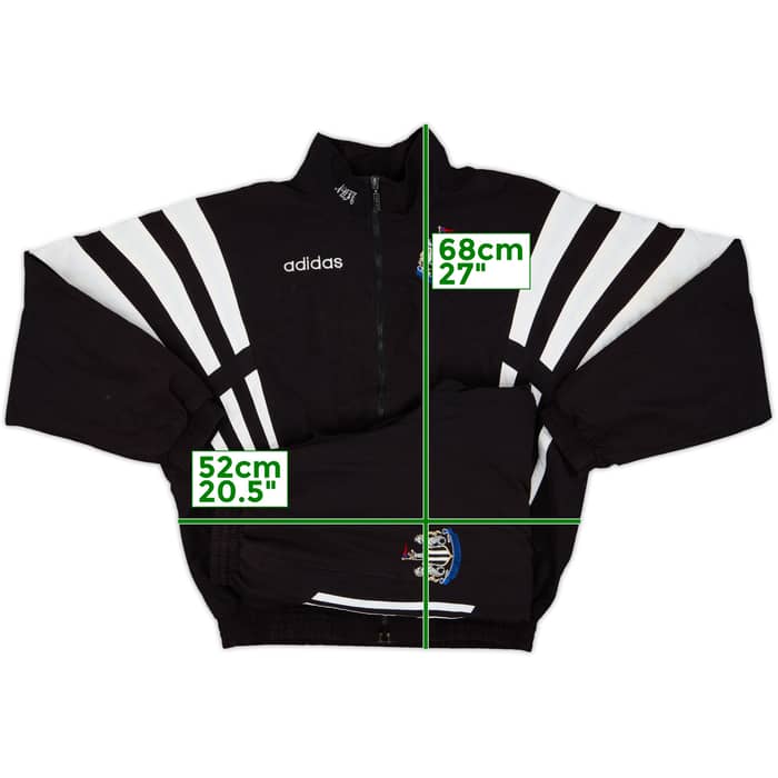 1995-96 Newcastle adidas Tracksuit - 7/10 - (S)