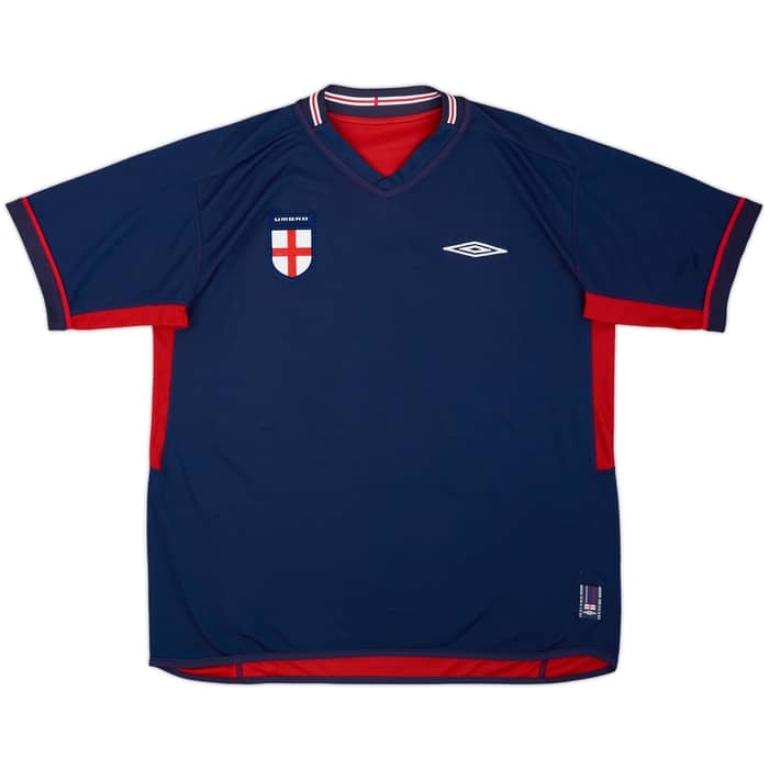 2002-04 England Away Shirt Gerrard #4 - 5/10 - (L)