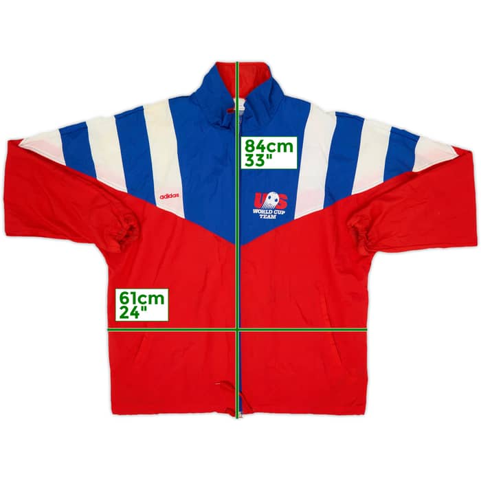 1994 World Cup USA 94 adidas Chaqueta de chándal - 8/10 - (L/XL)