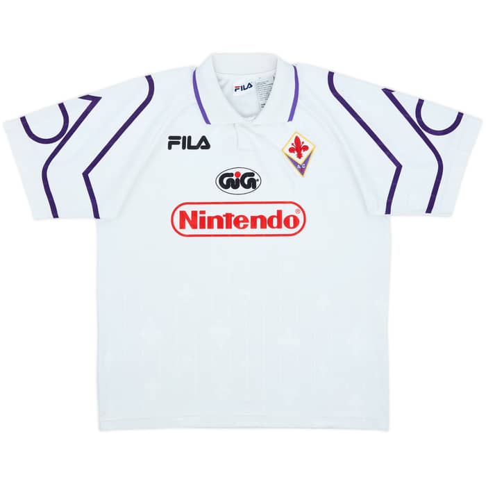 1997-98 Fiorentina Away Shirt - 9/10 - (S.Boys)