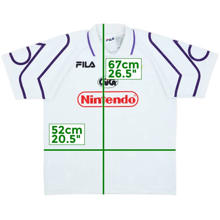 1997-98 Fiorentina Away Shirt - 9/10 - (S.Boys)