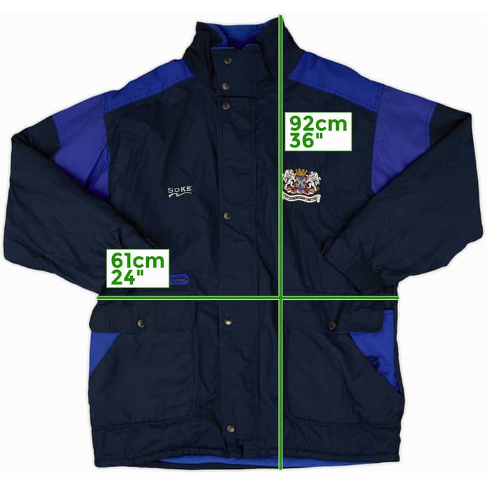 1999-00 Peterborough Soke Padded Bench Coat - 7/10 - (XL)
