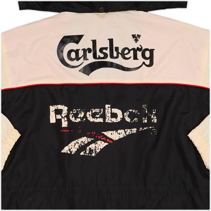 1996-97 Liverpool Reebok Hooded Rain Jacket - 5/10 - (L)