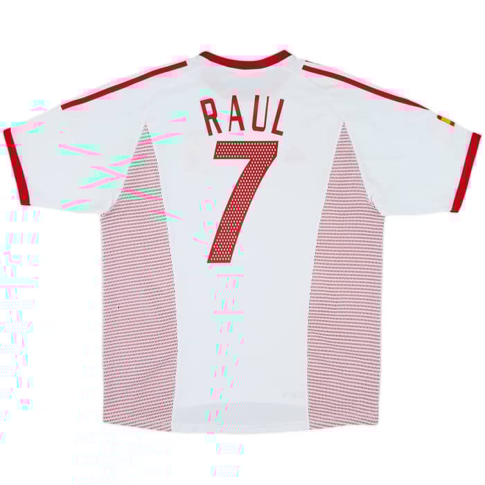 2002-04 Spain Away Shirt Raul #7 - 8/10 - (L)