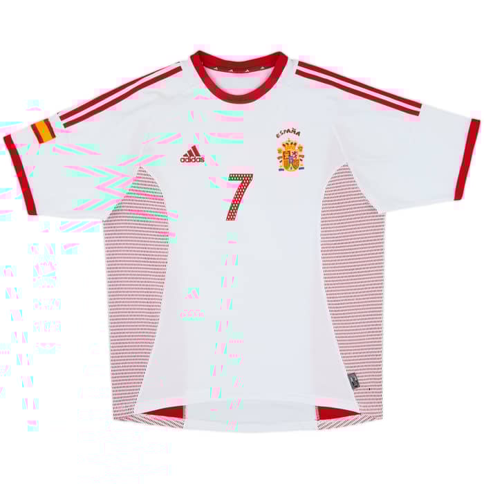 2002-04 Spain Away Shirt Raul #7 - 8/10 - (L)