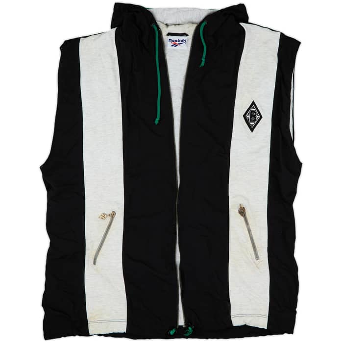 1995-96 Borussia Monchengladbach Reebok Hooded Gilet - 4/10 - (XXL)
