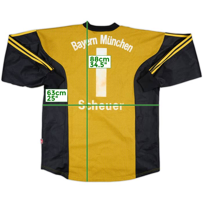 1998-99 Bayern Munich II Match Issue GK Shirt Scheuer #1