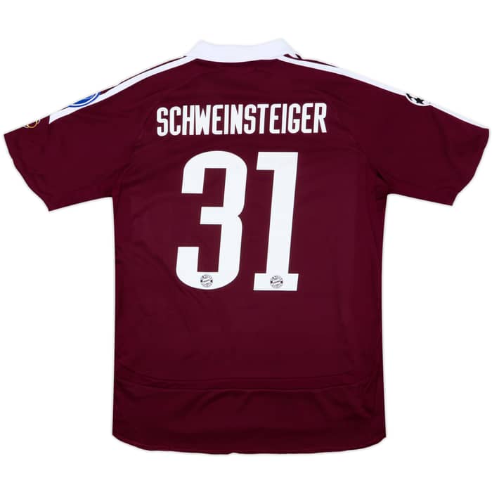 2006-07 Bayern Munich CL Third Shirt Schweinsteiger #31 - 9/10 - (S)