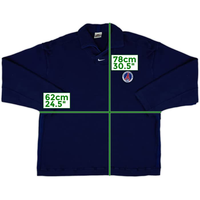 1998-99 Paris Saint-Germain Nike Sweat Top - 7/10 - (XL)