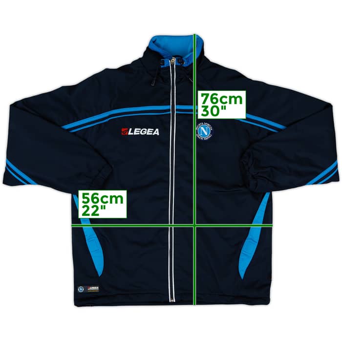 2003-04 Napoli Legea Track Jacket - 9/10 - (S)