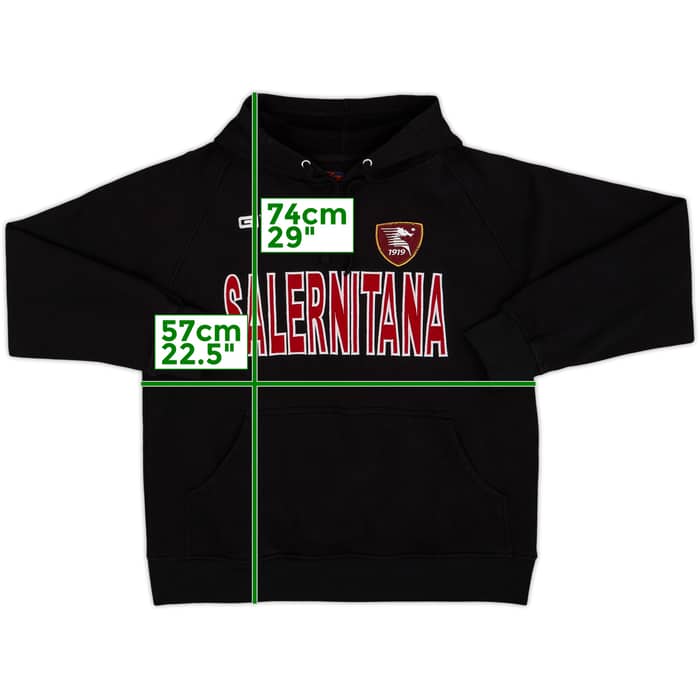 2012-13 Salernitana Givova Hooded Top - 8/10 - (XL)