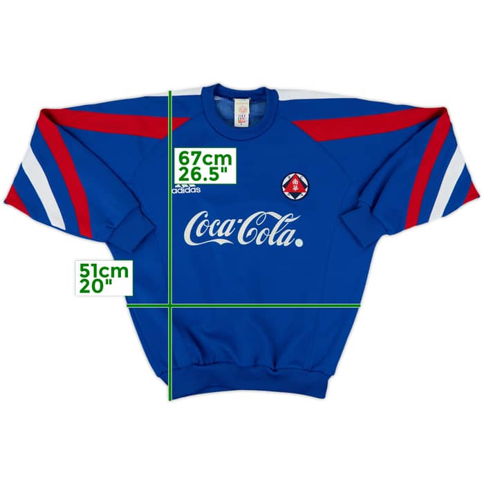 1999-00 South China AA adidas Sweat Top - 8/10 - (S)