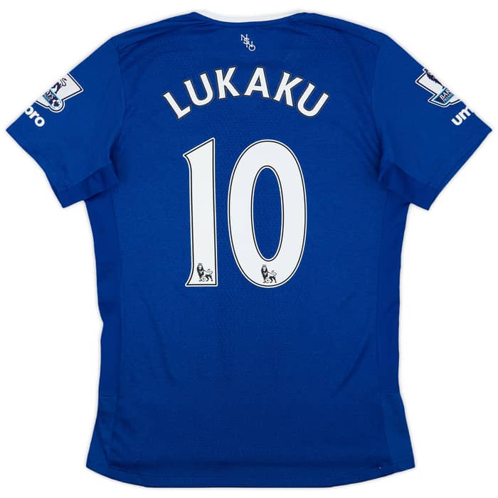 2015-16 Everton Home Shirt Lukaku #10 - 7/10 - (S)