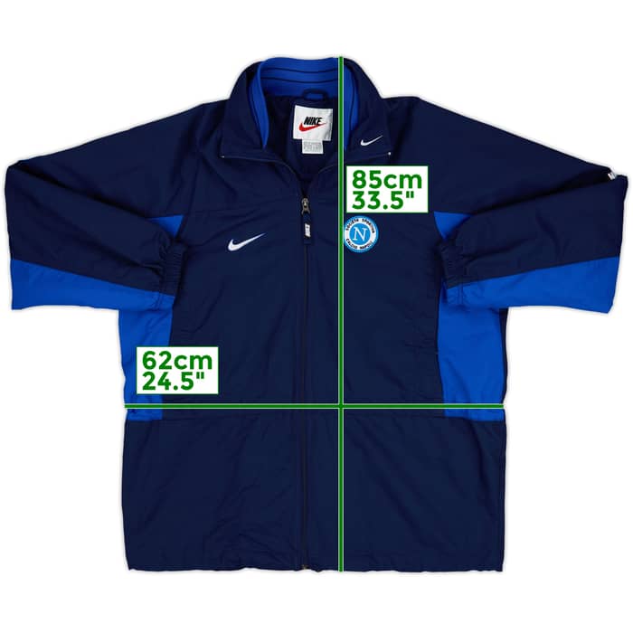 1997-98 Napoli Nike Track Jacket - 9/10 - (M)