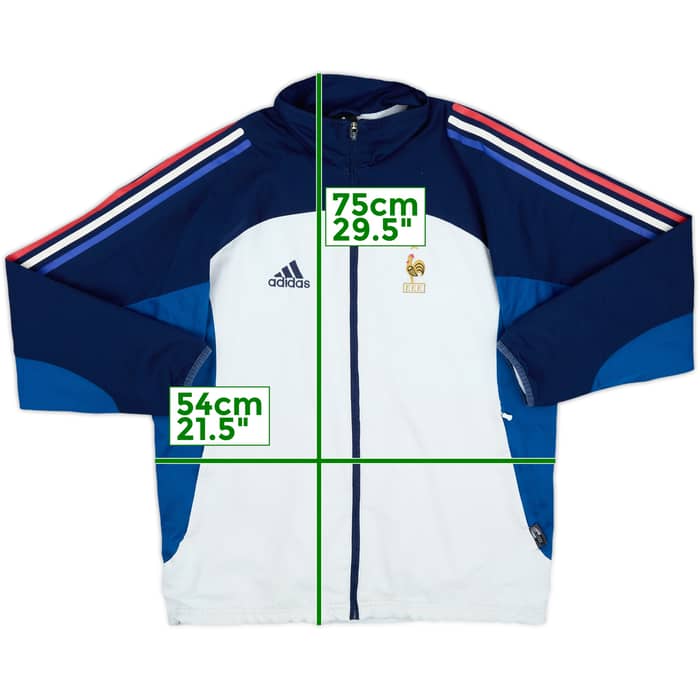 2002-04 France adidas Track Jacket - 7/10 - (S)