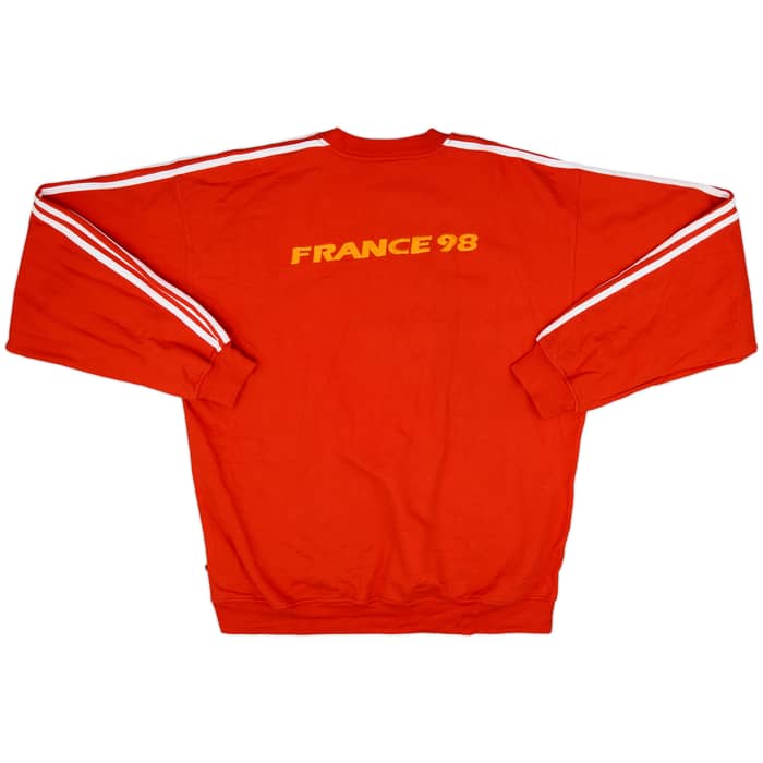 1998 France adidas 'Coupe du Monde' Sweat Top - 8/10 - (L)