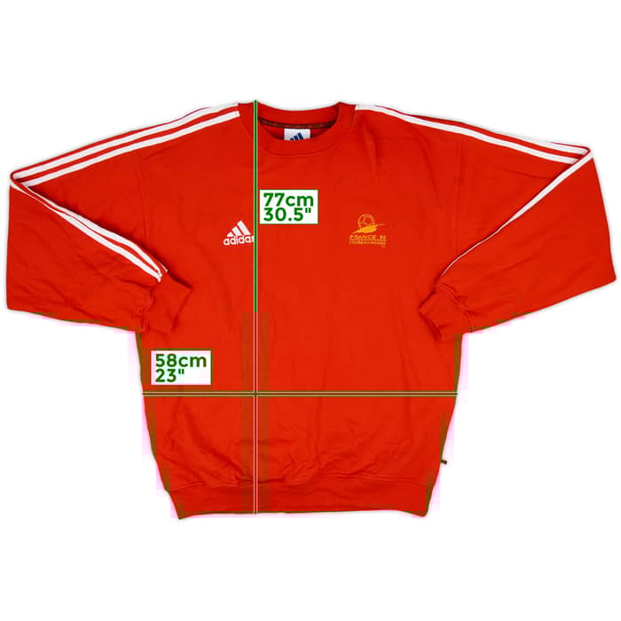 1998 France adidas 'Coupe du Monde' Sweat Top - 8/10 - (L)