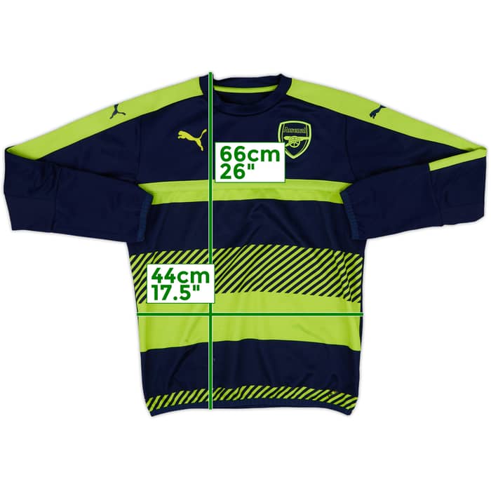2016-17 Arsenal Puma Sweat Top - 5/10 - (S)