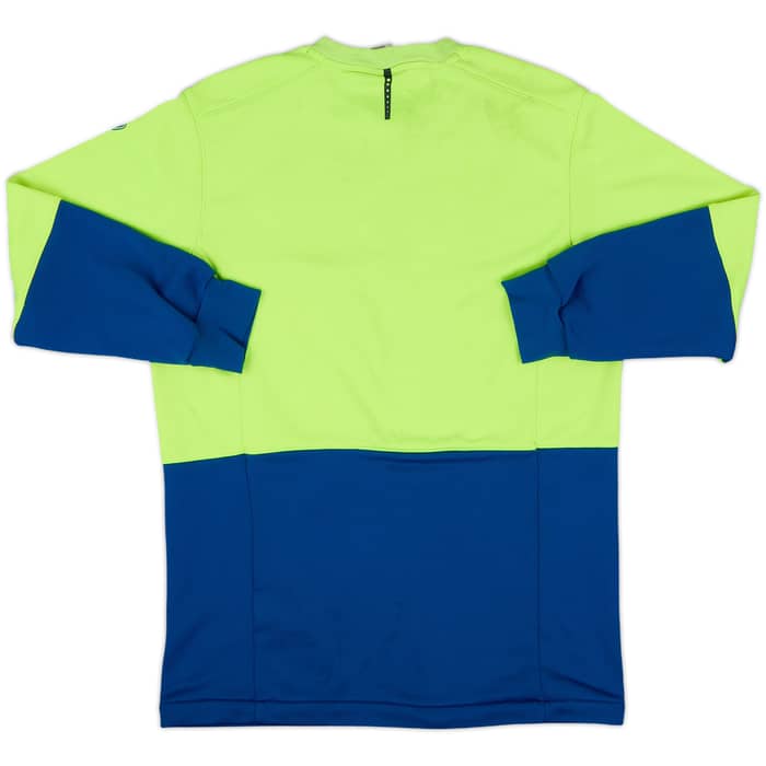 2009-10 Barcelona Nike Sweat Top - 7/10 - (XL.Boys)
