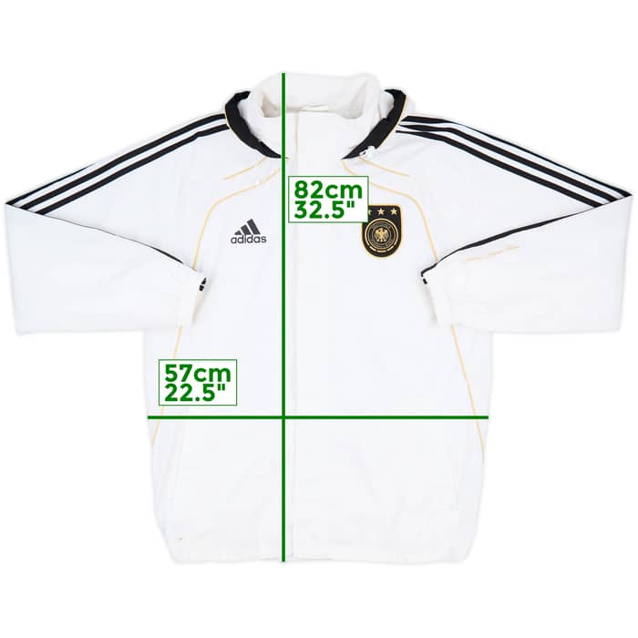 2010-12 Germany adidas Hooded Rain Jacket - 8/10 - (M/L)