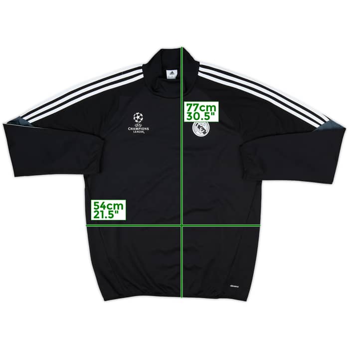 2014-15 Real Madrid adidas CL Sweat Top - 9/10 - (L)