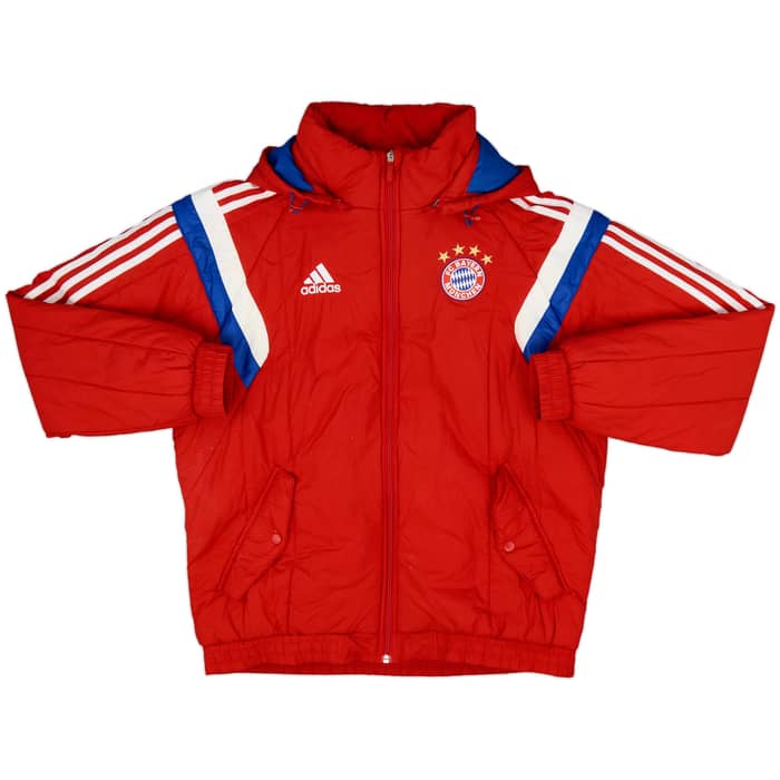 2014-15 Bayern Munich adidas Padded Bench Coat - 8/10 - (M)