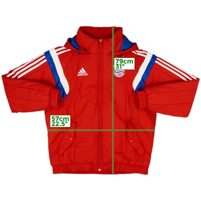 2014-15 Bayern Munich adidas Padded Bench Coat - 8/10 - (M)