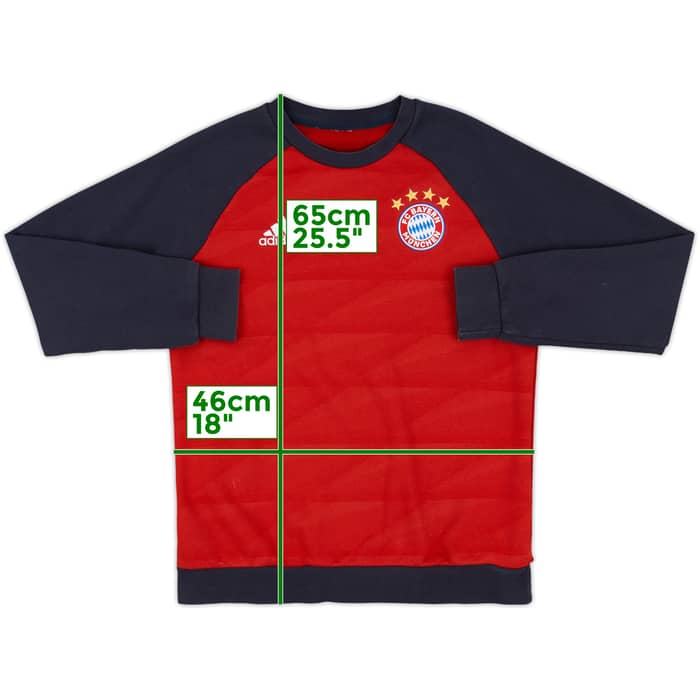 2019-20 Bayern Munich adidas Sweat Top - 7/10 - (S)