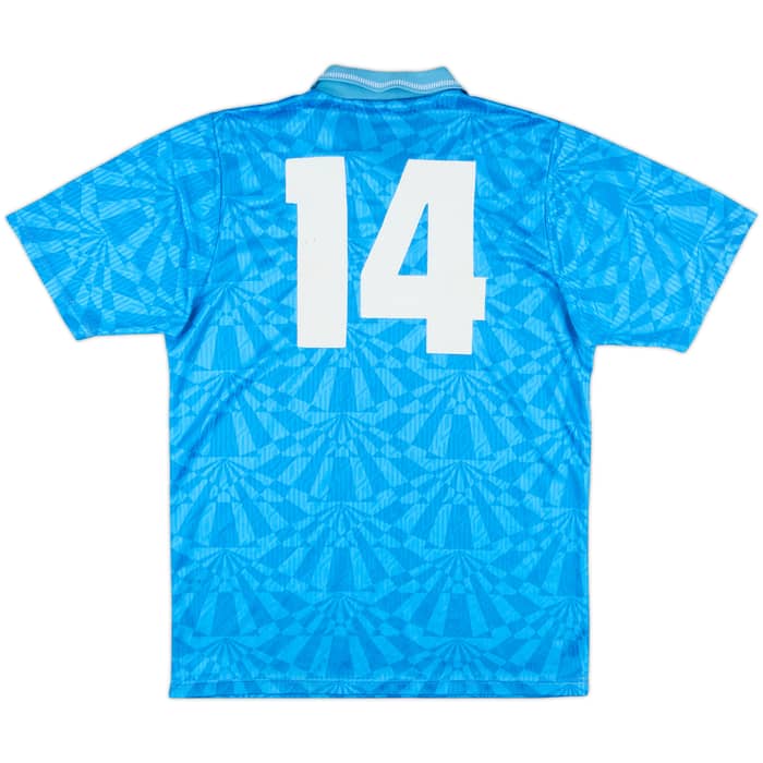 1991-93 Napoli Match Issue Home Shirt #14