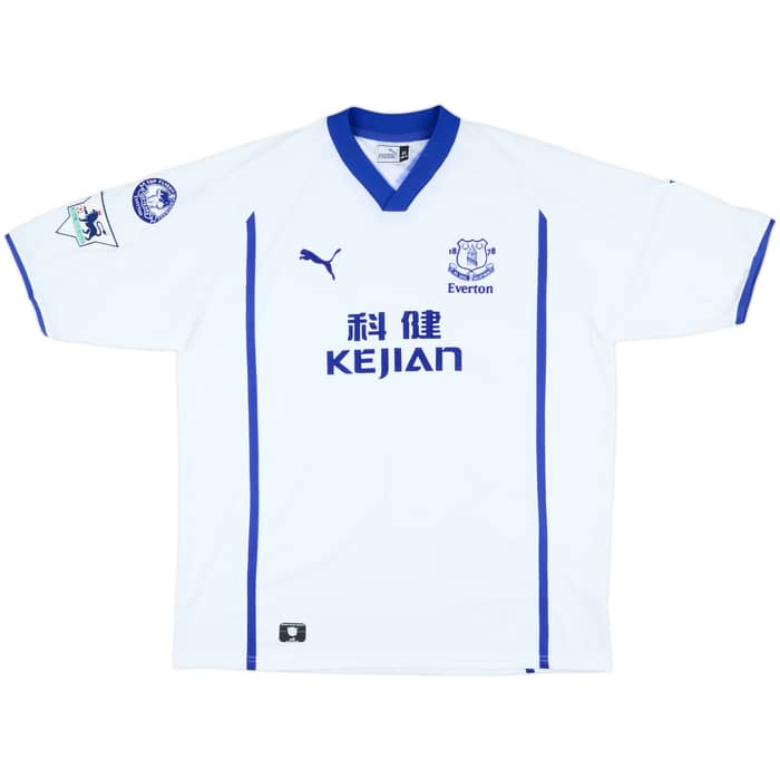 2002-03 Everton Away Shirt Weir #5 - 3/10 - (XL)