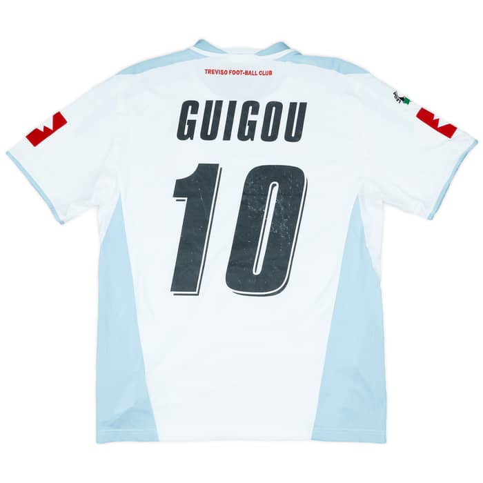 2007-08 Treviso Match Issue Home Shirt Guigou #10