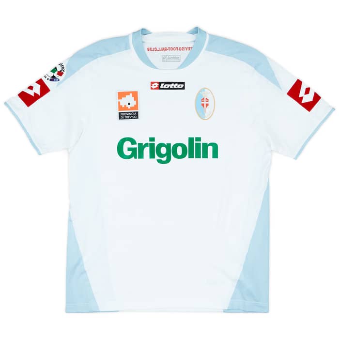 2007-08 Treviso Match Issue Home Shirt Guigou #10