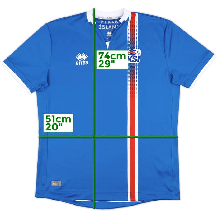 2016-18 Iceland Home Shirt - 10/10 - (L)