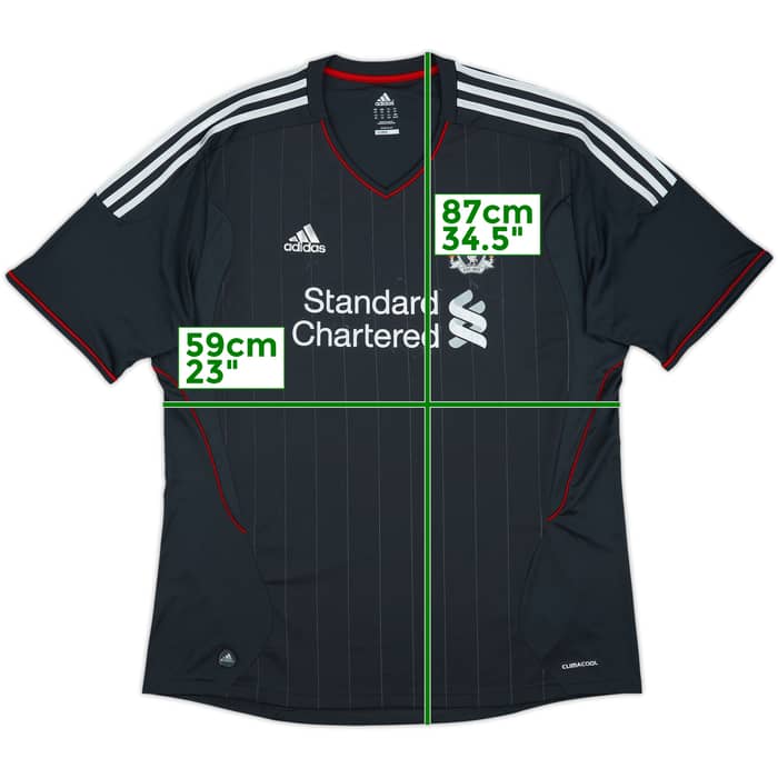 2011-12 Liverpool Away Shirt - 5/10 - (XXL)