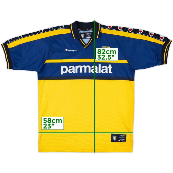 1999-00 Parma Champion Training Shirt - 8/10 - (XL)