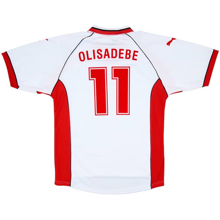 1999-00 Poland Home Shirt Olisadebe #11 - 9/10 - (L)