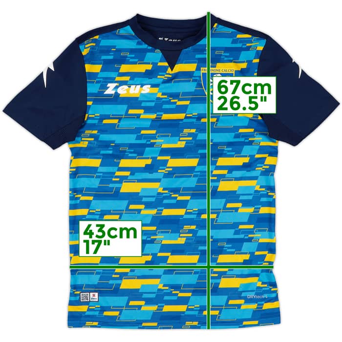 2018-19 Frosinone Zeus Training Shirt - 8/10 - (S)