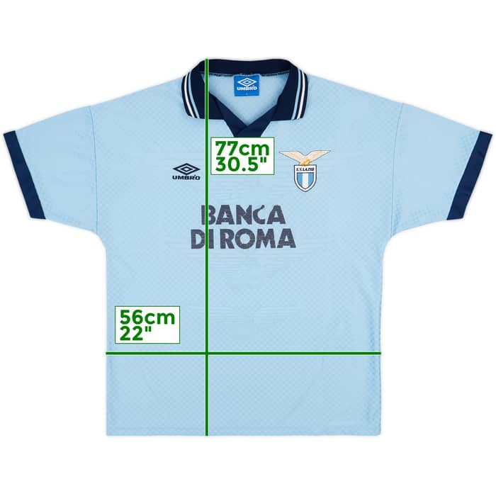 1995-96 Lazio Home Shirt - 5/10 - (L)