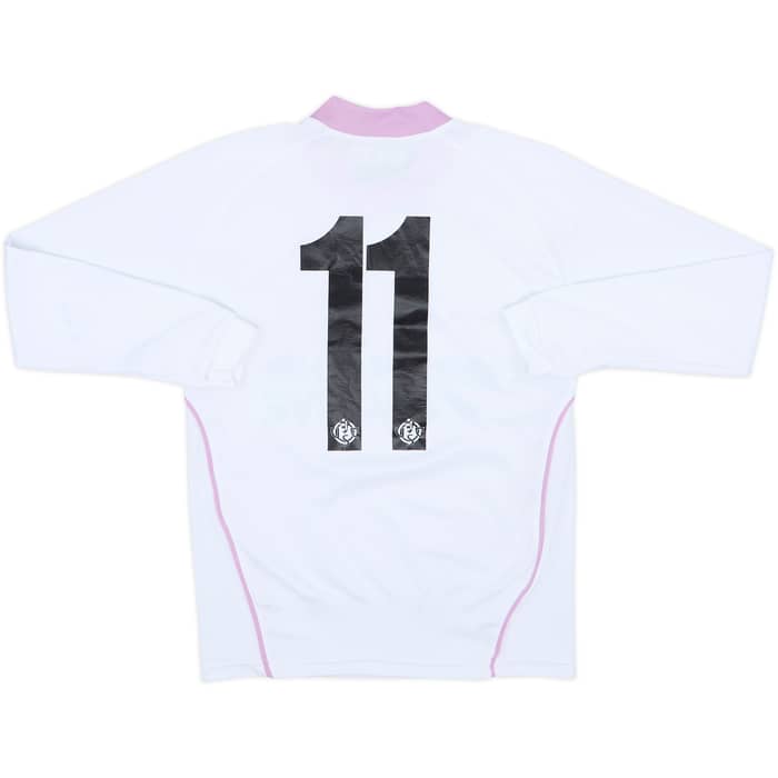 2016-17 Cremonese Away L/S Shirt #11 - 6/10 - (XS)