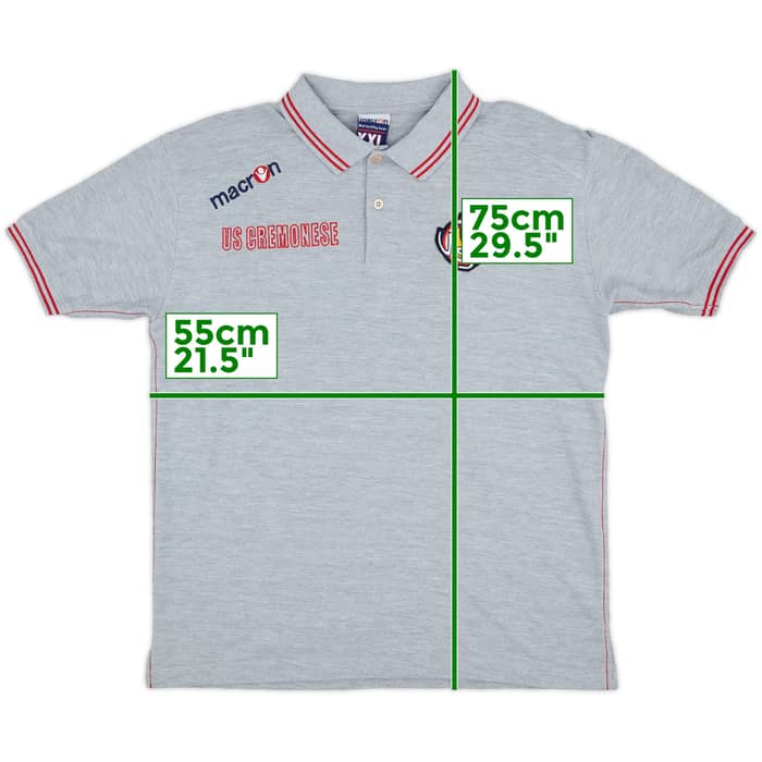 2005-06 Cremonese Macron Polo Shirt - 9/10 - (XXL)